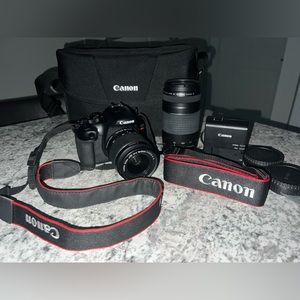Canon EOS Rebel T6 Digital SLR Camera Kit with EF-S 18-55mm f/3.5-5.6 is II Lens